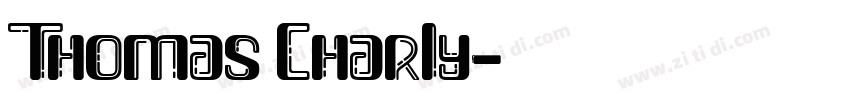 Thomas Charly字体转换